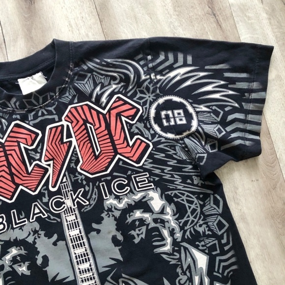 2008, AC/DC, T-Shirt, Vintage, Single Stitch, T Shirt, Double Sided Print - Picture 5 of 15